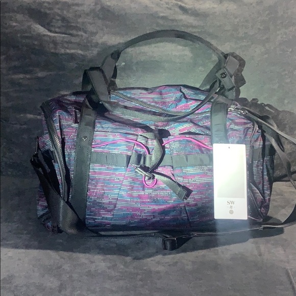 lululemon athletica Handbags - Lululemon Seawheeze 2016 Run Ways Duffel